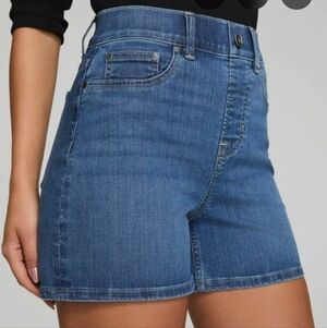 EUC - SPANX EveryWear Denim Shorts - Large